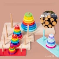 ราคา ปริศนาหอคอยสายรุ้งสำหรับเด็ก ปลดล็อคหอคอยฮานอยแปดชั้นและสิบชั้น ของเล่นไม้สำหรับนักเรียนชั้นประถมศึกษา (24894928337)