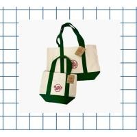 ราคา New!!พร้อมส่ง กระเป๋าCanvas tote Trader Joe'sสีเขียว ของแท้จากเมกา (45755442843)