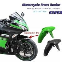 ราคา For Kawasaki Ninja 250 Ninjia 300 EX300 Z250 Z300 Front Fender ABS Motorcycle Mudguard Splash Guard (41777437139)