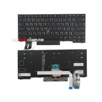 ราคา คีย์บอร์ดโน๊ตบุ๊ค KEYBOARD LENOVO THINKPAD L380 E480 E490 T480S T490 ไทย อังกฤษ มีไฟ Backlight KEYBOARD (26659957980)