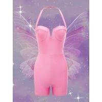 ราคา รอมเปอร์ ROMWE ชมพูบาร์บี้ (19539621329)