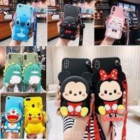 ราคา เคสโทรศัพท์มือถือแบบนิ่ม ลายการ์ตูนมิกกี้ มินนี่เมาส์ โดราเอมอน พร้อมกระเป๋าสตางค์ มีซิป สําหรับ Samsung Galaxy A72 A52 A52S M52 5G A32 4G A13 5G A13 4G A12 M12 (20950566529)