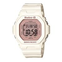 ราคา Casio Baby-G นาฬิกาข้อมือผู้หญิง สายเรซิ่น รุ่น BG-5606-7B - สีขาว (1098030235)