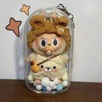 ราคา Labubu ห้อยกระเป๋า พวงกุญแจ ซองใส่ลาบูบู้ labubu กระเป๋าใส พวงกุญแจ Hiday (26956215723)