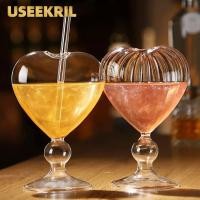 ราคา Heart Shaped Cocktail Glasses Cup Creative Carved Glasses Cup Pretty Martini Glasses Mixed Drinking Cocktail Glasses For (22788451811)