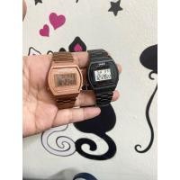 ราคา (Used) นาฬิกาCASİO ของแท้ B640WB-1A VİNTAGE BLACK WATCH (25371799487)