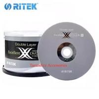 ราคา DVD+R DL D9 Ritek Double X Dual Layer 8.5GB 2-8X 240Min. (Pack.50 Disc.) (23041909176)