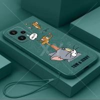 ราคา เคส OPPO FIND X8 Pro FIND X8 FIND X6 Pro FIND X6 FIND X5 Pro FIND X5 FIND X3 FIND X3 Pro FIND X2 Pro FIND X2 ขอบตรงซิลิโคนเหลวแมวและเมาส์เคสโทรศัพท์ (28539384630)