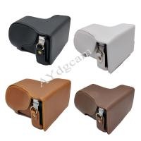 ราคา หนัง PU กล้อง Cae กระเป๋าสําหรับ Canon EOSM10 EOS M10 EOS M100 EOS M200 (54450407080)