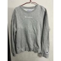 ราคา เสื้อแขนยาว champion สีเทา มือสองของแท้ (26522543885)