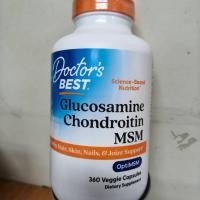 ราคา Doctor's Best Glucosamine Chondroitin MSM with OptiMSM 360 Veggie Capsules กลูโคซามีน (3781298891)