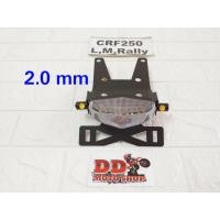ราคา ท้ายสั้น CRF250 L M RALLY #โครงเหล็กหนา 2.0 mm #แบบใส่ไฟเลี้ยวตาแมวแสงสีส้ม (26555141843)