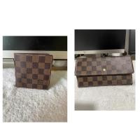 ราคา LV แบรนด์เนมแท้มือสอง ใบสั้น ใบยาว ดามิเย กระเป๋าสตางค์LV แท้มือสอง สภาพดีพร้อมใช้งาน (12880873617)