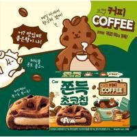 ราคา คุ้กกี้เกาหลี cw chewy choco coffee 200g 쫀득 초코칩 커피 คุ้กกี้ต๊อกเกาหลีรสกาแฟ from korea (28831604427)