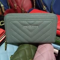 ราคา กระเป๋าสตางค์สีเทาใบกลาง (4331302919)