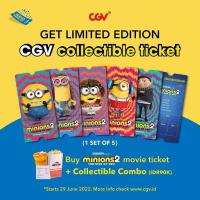 ราคา ตั๋วสะสม minion2 the rise of gru [จอง] (20520638057)