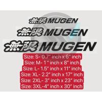ราคา S1423 MUGEN สติ๊กเกอร์ติดรถยนต์ POWER HONDA CIVIC CITY JAZZ EK EG FD FB FC TYPE R SPOON CRZ GK5 WINDSCREEN (48602652063)