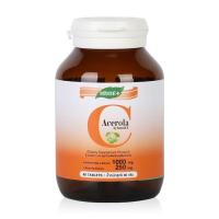 ราคา Smooth E Acerola Cherry Extract 1000 mg สมูทอี วิตามินซี ต้านอนุมูลอิสระ ลดริ้วรอย บำรุงผิว ขนาด 60 เม็ด 19010 (5740374388)