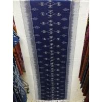 ราคา ผ้าคลุมไหล่ผ้าฝ้ายมัดหมี่ทอมือย้อมคราม​ 4​ ตะกอ (1805263220)