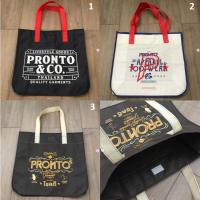 ราคา ถุง ถุงผ้า แบรนด์ PRONTO ของแท้ จาก Shop ใส่เสื้อผ้า ใส่ของ คุณภาพกระเป๋าอย่างดี ของใหม่ มือ 1 น่ารักมาก (40926635709)