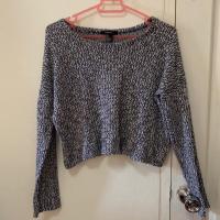 ราคา เสื้อครอป แขนยาว ผ้าถัก Forever21 (7222093637)