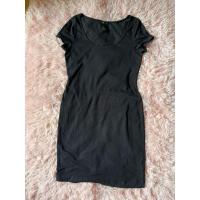 ราคา เดรสดำ H&M ผ้าดีผ้ายืด (28375569565)
