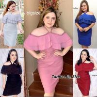 ราคา ชุดออกงาน ชุดราตรี Big Size ปาดไหล่ คล้องคอ เดรสราตรี เดรสออกงาน ชุดไปงาน ชุดไปงานแต่ง เดรสสกินนี่ สาวอวบ คนอ้วน สวยๆ (5679077349)