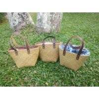 ราคา กระเป๋าสานจากกระจูด ขนาด 6"x6"x8" (5712976190)