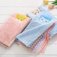 ราคา ((แพ็ค12ผืน)) คละสี ผ้าขนหู เช็ดหน้า เช็ดมือ ผ้าอเนกประสงค์ เกรดพรีเมี่ยม ขนาด12*12 (24938239649)