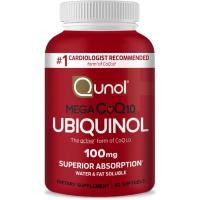 ราคา Qunol Ubiquinol CoQ10 100mg Softgels, Qunol Mega Ubiquinol 100mg - Superior Absorption - Active form of Coenzyme Q10 for (26566470381)