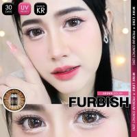 ราคา คอนแทคเลนส์❤️Size : L❤️ Furbish (Wink) สี : Brown / Gray (29037772692)