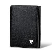 ราคา กระเป๋าสตางค์ผู้ชาย Paul Cowhide, กระเป๋าเงินหนังวัวสำหรับผู้ชาย, กระเป๋าใส่เหรียญทรงสั้นทันสมัย, กระเป๋าสตางค์หนังแท้แบ (47306076467)