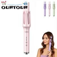 ราคา URTOUR อัตโนมัติ Curler Iron, 32 มม.ความร้อนอย่างรวดเร็วหมุนอัตโนมัติ Curler, Professional แบบพกพา Big Wave US Plug ไฟฟ้า Curler จัดแต่งทรงผม (49206088733)