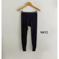 ราคา S(ช) Heattech (N412) แบรนด์ uniqlo ยูนิโคล่ กางเกงลองจอน ชาย (41815459073)