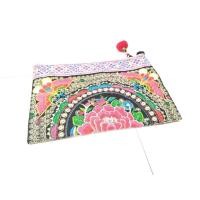 ราคา กระเป๋าสตางค์ผ้าปักม้ง #02 ขนาดโดยประมาณ 14x21ซม. (7062127731)