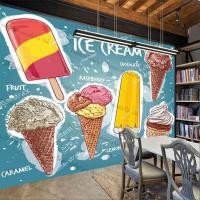 ราคา ที่กําหนดเองมือวาดไอศครีมน้ําแข็งลีวอลล์เปเปอร์ภาพจิตรกรรมฝาผนังน้ําแข็งเครื่องดื่มร้านพื้นหลังตกแต่งอุตสาหกรรมผนังกระดาษ (54506170783)