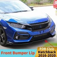 ราคา ชุดสปอยเลอร์ ป้องกันคาง กันชนหน้า สําหรับ Honda Civic Hatchback 2016 2017 2018 2019 2020 (23365615172)