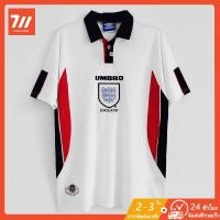 ราคา เสื้อกีฬาแขนสั้น ลายทีมชาติฟุตบอลอังกฤษ 98 Season ชุดเหย้า ทรงหลวม แห้งเร็ว (25653536555)