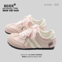 ราคา BEIER AUD 100% รองเท้าผ้าใบ Beier BEIER 3526 kitty สีชมพู babie (41969643909)