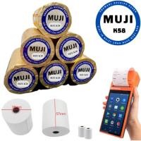 ราคา 1 กล่อง = กระดาษพิมพ์ใบเสร็จ K57 100 ม้วน เส้นผ่านศูนย์กลาง 38 มม. FUJI, MUJI สําหรับเครื่อง Pos (40263507591)