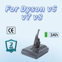ราคา รับประกัน 2 ปี แบตเตอรี่สำรองสำหรับเครื่องดูดฝุ่น Dyson V6 V7 21.6V 3Ah (52354236168)