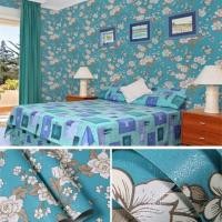 ราคา Wallpaper sticker วอลเปเปอร์ชนิดมีกาวในตัว สติ๊กเกอร์ติดผนังกันน้ำ DIY ราคาถูก ติดผนัง แต่งบ้าน ร้านกาแฟ ห้องนอน ห้องน้ำ (1408303835)
