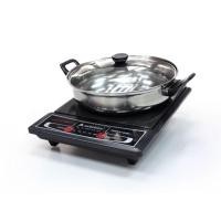 ราคา เตาแม่เหล็กไฟฟ้า HANABISHI รุ่น T-025 INDUCTION COOKER พร้อม หม้อสแตนเลส ฝาแก้ว ฮานาบิชิ เตาแม่เหล็ก (7048541610)