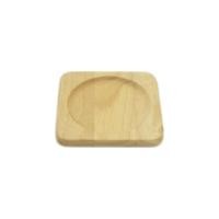 ราคา จานรองแก้วจากไม้ยางพารา (Coaster) (8465101159)