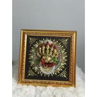 ราคา กรอบรูปองค์พ่อพระพิฆเนศพระพิฆเนศ ปาง ปัญจมุขขี ประทานพร(5 เศียร) แบบนูน พร้อมลายอักขระยันต์ (29626782364)