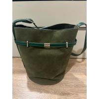 ราคา กระเป๋าหนังกลับสีเขียว CICELLE (26444005978)