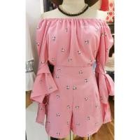 ราคา ชุดเซ็ต2ชิ้น สาวอวบ เปิดไหล่ ไปงานแต่ง งานบวช หรือไปเที่ยว (12849365579)