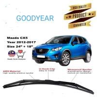 ราคา MAZDA CX 5 2012-2017 GOODYEAR คุณภาพสูง WIPER BLADE (49405393128)