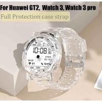 ราคา สาย Huawei watch GT 2 สายนาฬิกา Huawei watch 3 , Huawei watch 3pro Strap Soft Clear Electronic Style Strap For huawei gt2 , Huawei watch 3 pro Transparent Protective Case Strap (13502775102)