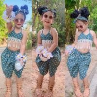 ราคา ชุดไทย ชุดเล่นน้ำสงกรานต์ ชุดลายไทย ชุดไทยเด็กผู้หญิง ชุดไทยเด็ก ชุดสายเดี่ยวเด็กชุดไทย (18211839967)